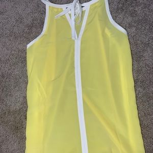 Yellow tank top